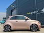 Fiat 500 La Prima 42 kWh *schuifdak *leder *p-camera *rosé
