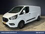 Ford Transit Custom 2.0 TDCI 131pk L2H1 Euro6 Airco | LED | Apple Carplay | Cruisecontrol | 2800kg Trekhaak Parkeersensoren, Stoelverwarming, Verwarmde voorruit, Bijrijdersbank