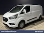 Ford Transit Custom 2.0 TDCI 131pk L2H1 Euro6 Airco | LED | Apple Carplay | Cruisecontrol | 2800kg Trekhaak Parkeersensoren, Stoelverwarming, Verwarmde voorruit, Bijrijdersbank