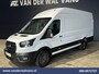 Ford Transit 2.0 TDCI 130pk L4H3 Euro6 Airco | Camera | Cruisecontrol | Stoelverwarming | Verwarmde voorruit Parkeersensoren, Bijrijdersbank