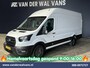 Ford Transit 2.0 TDCI 130pk L4H3 Jumbo Euro6 Airco | Camera | Cruisecontrol | Stoelverwarming | Verwarmde voorruit Parkeersensoren, Bijrijdersbank