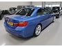 BMW 4-Serie Cabrio 420i M-Sport Nekverwarming Harman/Kardon Trekhaak afn. Camera Sportstoelen Leer Stoelverwarming Estorilblauw 18 Inch LMV Zeer nette staat