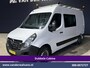 Opel Movano 2.3 Turbo 150pk L2H2 Dubbele Cabine Inrichting Euro6 Airco | Imperiaal | 2500kg Trekhaak | Camera | Navigatie 5-Zits, LED, Cruisecontrol, Parkeersensoren