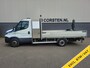IVECO Daily 3.0I CNG AARDGAS Kraan wagen Open Laad bak AUT-6 HIAB 3-Pers. EURO 6 Navi Ecc Trekhaak Camera Blue power Alpine 2-Din Infotainment Sys. Bluetooth Opbergkasten Betonplex Vloer Compressed Natural Gas (CNG) EURO-6 375 35S14N Voertuig 1e Eigenaar Euro 6