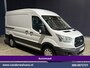 Ford Transit 2.0 TDCI 130pk Automaat L2H2 inrichting Euro6 Airco | Navigatie | Apple Carplay Cruisecontrol, Stoelverwarming, Parkeersensoren, Bijrijdersbank