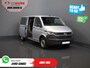Volkswagen Transporter T6.1 2.0 TDI 150 pk DSG Aut. L2 DC BPM VRIJ! Dubbel Cabine 6 Pers./ Lage KM!/ Adapt.Cruise/ 270Gr. Deuren/ Navi/ Carplay/ Trekhaak