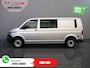 Volkswagen Transporter T6.1 2.0 TDI 150 pk DSG Aut. L2 DC BPM VRIJ! Dubbel Cabine 6 Pers./ Lage KM!/ Adapt.Cruise/ Navi/ Carplay/ Trekhaak