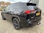 Toyota RAV4 2.5 HYBRID AWD BLACK EDITION ALARMKLASSE-3 PANODAK TREKHAAK 1650KG-TREKGEW JBL-AUDIO BLIND-SPOT PARK-SENSOREN STOELVERW 360° CAMERA EL-STOEL NL-AUTO UNIEKE KM-STAND