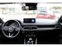 Mazda CX-5 2.0 e-SkyActiv-G M Hybrid 165 Exclusive-Line+Com.P , Automaat, Matte Metallic Pine Green gewrapped, Black Comfort Pack, Navi, Adap.Cruise, Clima, Apple Carplay, 360 Camera, PDC, HUD, Stuur/Stoelverwarming, 19" LMV