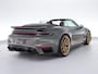Porsche 911 Turbo S Cabrio 3.8 650pk |PTS Aventurine green|aero-pakket|Burmester|sport-chrono|sportuitlaat|PDCC|stoelverwarming & verkoeling|360 camera|Apple carplay|PDLS|memory|