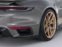 Porsche 911 Turbo S Cabrio 3.8 650pk |PTS Aventurine green|aero-pakket|Burmester|sport-chrono|sportuitlaat|PDCC|stoelverwarming & verkoeling|360 camera|Apple carplay|PDLS|memory|