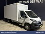 Peugeot Boxer 2.2 BlueHDi 141pk Bakwagen 436cm Lang Laadklep Euro6 Airco | Camera | Cruisecontrol | 1085kg laadvermogen Bijrijdersbank.