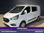 Ford Transit Custom 2.0 TDCI L1H1 Dubbele Cabine Euro6 Airco | Navigatie | 5-Zits | Imperiaal | Apple Carplay | LED Android Auto, 2500kg Trekhaak, Cruisecontrol, Parkeersensoren, Stoelverwarming