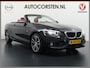 BMW 2-Serie Cabrio 218I 136pk AUT-8 Leer+Verwarmd Navi Connected-Drive Ecc Cruise Control Pdc High Executive Sport Led Bluetooth Licht-Regensensor Sportstoelen WiFi v.b 46.000 nieuw