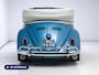 Volkswagen Kever Cabrio | 1961 | Concoursstaat | volledig gerestaureerd | Originele Karmann | Gulf Blue, een unieke, bijna nieuwe klassieker