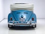 Volkswagen Kever Cabrio | 1961 | Concoursstaat | volledig gerestaureerd | Originele Karmann | Gulf Blue, een unieke, bijna nieuwe klassieker
