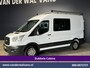 Ford Transit 2.0 TDCI 131pk L2H2 Dubbele cabine Euro6 Airco | 6-Zits | Navigatie | Imperiaal | 2450kg Trekhaak Camera, LED, Parkeersensoren, Cruisecontrol, Trap