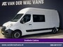 Opel Movano 2.3 CDTI 146pk L3H3 Dubbele Cabine Inrichting Euro6 Airco | 5-Zits | 2500kg Trekhaak Parkeersensoren, Cruisecontrol