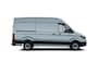Volkswagen Crafter Highline L3H3 140 pk automaat GVW 3.5T BPM vrij | bijrijdersbank | park assist | trekhaak | navigatiepakket