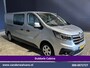 Renault Trafic 2.0 BluedCi 131pk L2H1 Dubbele Cabine Fabrieksgarantie Euro6 Airco | 6-Zits | Navigatie | LED | Camera | Cruisecontrol 2500kg Trekhaak, Parkeersensoren