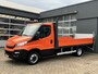 IVECO Daily 35C14 2.3 375 Laadklep 500kg Trekhaak 3500kg trekgewicht Airco 2-Persoons Open laadbak Pick-up P-up Bakwagen Telefoonverbinding 1e eigenaar Euro 6 Bpm vrij !!!
