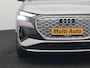 Audi Q4 e-tron 50 quattro S Line 77 kWh 299pk Dealer O.H. INCL BTW | Panodak | Lederen Sportstoelen Verwarmd | Keyless | Navigatie | Cruise Control | Virtual | DAB | Taifungrau Metallic |