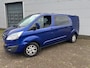 Ford Transit Custom 290 2.2 TDCI L2H1 DUBBEL CABINE TREKHAAK LEDER