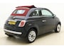 Fiat 500C 1.2 Lounge Cabrio | rood stoffen dak | 70pk | Airco | Cruise | Lm Velgen