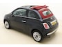 Fiat 500C 1.2 Lounge Cabrio | rood stoffen dak | 70pk | Airco | Cruise | Lm Velgen