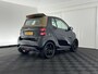 smart Fortwo cabrio Electric drive Brabus Black-Edition 18 kWh {SOH-99%} Aut. *NAVI-FULLMAP | LEATHER | AIRCO | HEATED-SPORTSEATS | CRUISE | SHIFT-PADDLES | AIRSCARF | 16'' ALU*
