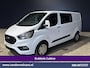 Ford Transit Custom 2.0 TDCI 131pk L2H1 Dubbele Cabine Euro6 Airco | 6-Zits | Navigatie | LED | Apple Carplay | Cruisecontrol Android Auto, Parkeersensoren, Stoelverwarming, Verwarmde voorruit, 2800kg trekvermogen