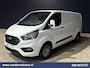 Ford Transit Custom 2.0 TDCI 131pk L2H1 Euro6 Airco | LED | Apple Carplay | Cruisecontrol | 2800kg Trekhaak | Stoelverwarming Parkeersensoren, Verwarmde voorruit, Bijrijdersbank