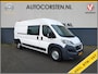 Fiat Ducato 35H 3.0I CNG Dubbele Cabine EURO 6 Maxi Gran Volume DC Airco Camera Trekhaak Standkachel Betonplex Vloer Wandbetimmering Schuifdeur 1e Eigenaar CNG Aardgas