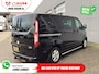 Ford Transit Custom 2.2 TDCI 155 pk Limited DC Dubbel Cabine 2xSchuifdeur/ Elek. Stoel/ Leder/ Stoelverw./ Sidebars/ Airco/ Navi/ Cruise/ Camera/ PDC
