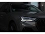 Audi Q3 35 TFSI Advanced Pro S Line Plus | Trekhaak | Black Pack | Cruise Control Adaptief | Audi Drive Select | Matrix Led | Leer | BLIS | Sfeerverlichting