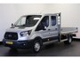 Ford Transit 2.0 TDCI 170PK Dubbel lucht Openlaadbak L4 EURO 6 - Airco - Navi - Cruise - Kraan -  € 19.900,- Excl.