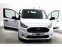 Ford Transit Connect 3-Zits 1.0 Ecoboost L1 Camera, Zij-Ramen, 53dKM, all season banden, voorruit verwarmbaar, achterdeuren met beglazing, rubberen matten passagiersruimte, achter camera, park hulp, calculatie tafel, hill hold, airco,, parkeerpilootsysteem achter, nieuwe laadvloerafdekking in laadruimte.