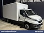 IVECO Daily 35C16H 157pk Bakwagen Dubbel Lucht Laadklep Euro6 Airco | 910kg laadvermogen Bijrijdersbank