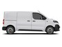 Fiat e-Scudo Standaard | 2e zitrij in 2/3 1/3 configuratie met ISOFIX + 3-zitsbank op 3e zitrij zonder ISOFIX | 5" Touchscreen FM/DAB+-Radio met Bluetooth, USB aansluiting | Airconditioning handmatig