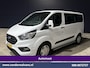 Ford Transit Custom 1.0 EcoBoost Hybride Automaat L1H1 9 Persoons Personenbus Euro6 Prijs INCL BTW/BPM Airco | Cruisecontrol | LED Sidebars, Verwarmde Voorruit, Stoelverwarming, Parkeersensoren, Bijrijdersbank
