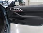 BMW 4-Serie Cabrio 420i High Executive M-Sport Sportstoelen Camera Stoelverwarming Curved dashboard Navigatie Airco-ecc 19 inch Sportvelgen App connect Cape York Green metallic Zwart sportleer