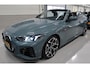 BMW 4-Serie Cabrio 420i High Executive M-Sport Sportstoelen Camera Stoelverwarming Curved dashboard Navigatie Airco-ecc 19 inch Sportvelgen App connect Cape York Green metallic Zwart sportleer