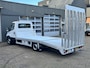 IVECO Daily 35S14 2.3 Autotransporter Tijhof 5.14 M Airco Cruise controle 3500kg Trekhaak 1145kg Laadvermogen Luchtvering Autoambulance Transporter Euro 6 Oprijwagen 3-Persoons Pick-up Open laadbak Bakwagen P-up