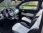 Fiat 500C 1.2, Half leder