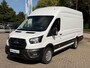 Ford Transit 350 2.0 TDCI L4H3 Trend RWD | 130pk | Navigatiesysteem SYNC4 | Stoelverwarming  | Elektrisch inklapbare buitenspiegels | Elektrisch verstelbare bestuurdersstoel | Passagiersairbag | Allweather banden | Laadruimte beschermingspakket | 150 watt/230V aansluitpunt tussen voorstoelen | Handmatige regeneratie roetfilter | Reservewiel | Centrale dubbele vergrendeling | LED Downlighter