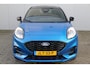 Ford Puma 1.0-125pk EcoBoost Mild-Hybrid ST-Line. Mooie luxe hoogzitter ! Slechts 9.500km ! Autm. airco, adapt. cruise control, stoel-, stuur- en voorraamverw., navigatie, telefoonvoorb., LM wielen, elektr. achterklep, LED verl., camera 360gr, pdc v+a etc.