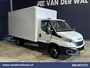 IVECO Daily 35C16H 157pk Dubbel Lucht Bakwagen 4.35m lang Laadklep Euro6 Airco | Bijrijdersbank