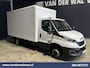 IVECO Daily 35C16H 157pk Dubbel Lucht Bakwagen Laadklep Euro6 Airco | Bijrijdersbank