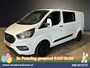 Ford Transit Custom 2.0 TDCI 130pk L2H1 Dubbele Cabine Euro6 Airco | 6-Zits | Camera | Navigatie | LED | Apple Carplay Android Auto, Cruisecontrol, Stoelverwarming, Verwarmde voorruit, Parkeersensoren, Achterklep