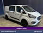 Ford Transit Custom 2.0 TDCI 130pk L2H1 Dubbele Cabine Euro6 Airco | 6-Zits | Camera | Navigatie | LED | Apple Carplay Android Auto, Cruisecontrol, Stoelverwarming, Verwarmde voorruit, Parkeersensoren, Achterklep